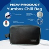 image:imageYumbox Chill Insulated Snack Bag with Ice Packs Daisy PrintBlack