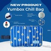 image:imageYumbox Chill Insulated Snack Bag with Ice Packs Daisy PrintDaisies