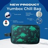 image:imageYumbox Chill Insulated Snack Bag with Ice Packs Daisy PrintDinos