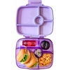 image:imageYumbox Go Leakproof Bento Lunch Box for Kids Teens amp Adults Lima GreenKyoto Purple
