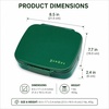 image:imageYumbox Go Leakproof Bento Lunch Box for Kids Teens amp Adults Lima GreenLima Green