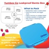 image:imageYumbox Go Leakproof Bento Lunch Box for Kids Teens amp Adults Lima GreenLima Green
