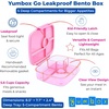 image:imageYumbox Go Leakproof Bento Lunch Box for Kids Teens amp Adults Lima GreenSydney Pink