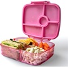 image:imageYumbox Go Leakproof Bento Lunch Box for Kids Teens amp Adults Lima GreenSydney Pink