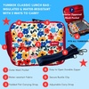 image:imageYumbox Insulated Lunch Bag Fits Bento Box amp Bottle CamoPoppy Red