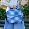image:imageYumbox Insulated Lunch Bag Fits Bento Box amp Bottle CamoVichy Blue