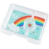 image:imageYumbox Leakproof Snack Box  Ami Purple Swan TrayFifi Pink with Rainbow Tray