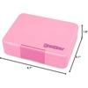 image:imageYumbox Leakproof Snack Box  Ami Purple Swan TrayFifi Pink with Rainbow Tray