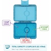image:imageYumbox Leakproof Snack Box  Ami Purple Swan TrayGlitter Blue