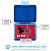image:imageYumbox Leakproof Snack Box  Ami Purple Swan TrayNinja Blue Kung Fu
