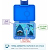 image:imageYumbox Leakproof Snack Box  Ami Purple Swan TraySurf Shark