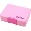 image:imageYumbox Leakproof Snack Box Jurassic Green SharkFifi Pink with Rainbow Tray