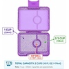 image:imageYumbox Leakproof Snack Box Jurassic Green SharkPrincess Purple Glitter