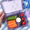 image:imageYumbox Leakproof Snack Box Jurassic Green SharkPrincess Purple Glitter