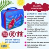 image:imageYumbox Lunch Bag  Free Reusable Sandwich Bag Insulated Kids Lunch box Perfect for Preschool Kindergarten and Summer Camp Easy to Clean Fun Dino PrintDino Plus Sandwich Bag