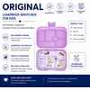 image:imageYumbox Original Leakproof Bento Lunch Box  Lavande Purple UnicornAmi Purple