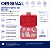 image:imageYumbox Original Leakproof Bento Lunch Box  Lavande Purple UnicornWow Red