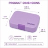 image:imageYumbox Original Leakproof Bento Lunch box  Ami PurpleAmi Purple