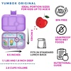 image:imageYumbox Original Leakproof Bento Lunch box  Ami PurpleLavande Purple Unicorn