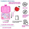image:imageYumbox Original Leakproof Bento Lunch box  Ami PurplePower Pink Paris
