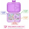 image:imageYumbox Panino Leakproof Bento Lunch Box Power Pink RainbowAmi Purple