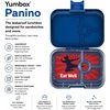 image:imageYumbox Panino Leakproof Bento Lunch Box Power Pink RainbowNinja Blue
