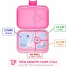 image:imageYumbox Panino Leakproof Bento Lunch Box Power Pink RainbowPower Pink Swan