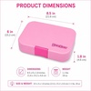 image:imageYumbox Panino Leakproof Bento Lunch Box Power Pink RainbowPower Pink Swan