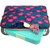 image:imageYumbox Poche  Insulated Sleeve Lunch Box with Handles and Exterior Pockets Strawberry FieldsLotus Flower