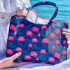 image:imageYumbox Poche  Insulated Sleeve Lunch Box with Handles and Exterior Pockets Strawberry FieldsLotus Flower