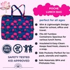 image:imageYumbox Poche  Insulated Sleeve Lunch Box with Handles and Exterior Pockets Strawberry FieldsLotus Flower