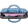 image:imageYumbox Poche  Insulated Sleeve Lunch Box with Handles and Exterior Pockets Strawberry FieldsVichy