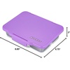image:imageYumbox Prt Leakproof Stainless Steel Bento Lunch Box Lavande PurpleLavande Purple