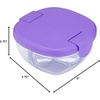 image:imageYumbox Snack Bowl Raspberry PinkHazy Purple
