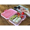 image:imageYumbox Tapas Leakproof Bento Box 4 Compartments Capri PinkCapri Pink Rainbow