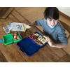 image:imageYumbox Tapas Leakproof Bento Box 4 Compartments Capri PinkDeep Blue Shark