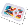 image:imageYumbox Tapas Leakproof Bento Box 4 Compartments Capri PinkGreenwich Green Race Cars