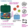 image:imageYumbox Tapas Leakproof Bento Box 4 Compartments Capri PinkGreenwich Green Race Cars