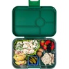 image:imageYumbox Tapas Leakproof Bento Box 4 Compartments Capri PinkGreenwich Green Race Cars