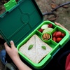 image:imageYumbox Tapas Leakproof Bento Box 4 Compartments Capri PinkPalm Green Lime