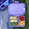 image:imageYumbox Tapas Leakproof Bento Box 4 Compartments Capri PinkSeville Purple Rainbow