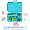 image:imageYumbox Tapas Leakproof Bento Box 5 Compartments Antibes BlueAntibes Blue