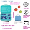 image:imageYumbox Tapas Leakproof Bento Box 5 Compartments Antibes BlueAntibes Blue