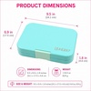 image:imageYumbox Tapas Leakproof Bento Box 5 Compartments Antibes BlueAntibes Blue