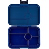 image:imageYumbox Tapas Leakproof Bento Box 5 Compartments Antibes BlueMonte Carlo Blue with Clear Navy Tray