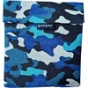 image:imageYumbox Wide Opening Sandwich BagSnack Bag Insulated Interior Reusable Fabric Easy Touch and Pull Closure Washable Food Safe BPA Free 8 x 75in  Pack of 2 Lunar and Navy BlueCamo Shark