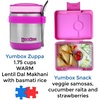 image:imageYumbox Zuppa 14oz Thermal Food Jar Triple Insulated PurpleBijoux Purple With Holder