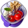 image:imageYumbox Snack Bowl Raspberry PinkHazy Purple