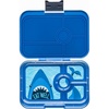 image:imageYumbox Tapas Leakproof Bento Box 4 Compartments Capri PinkDeep Blue Shark