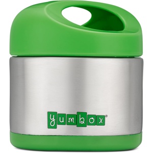 image:imageYumbox Cubi Stainless Steel Thermal Food Jar for Kids Apple GreenApple Green